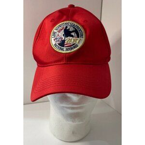National Scout Jamboree 2017 Staff Strapback Red Boyscout Licensed Cap Hat